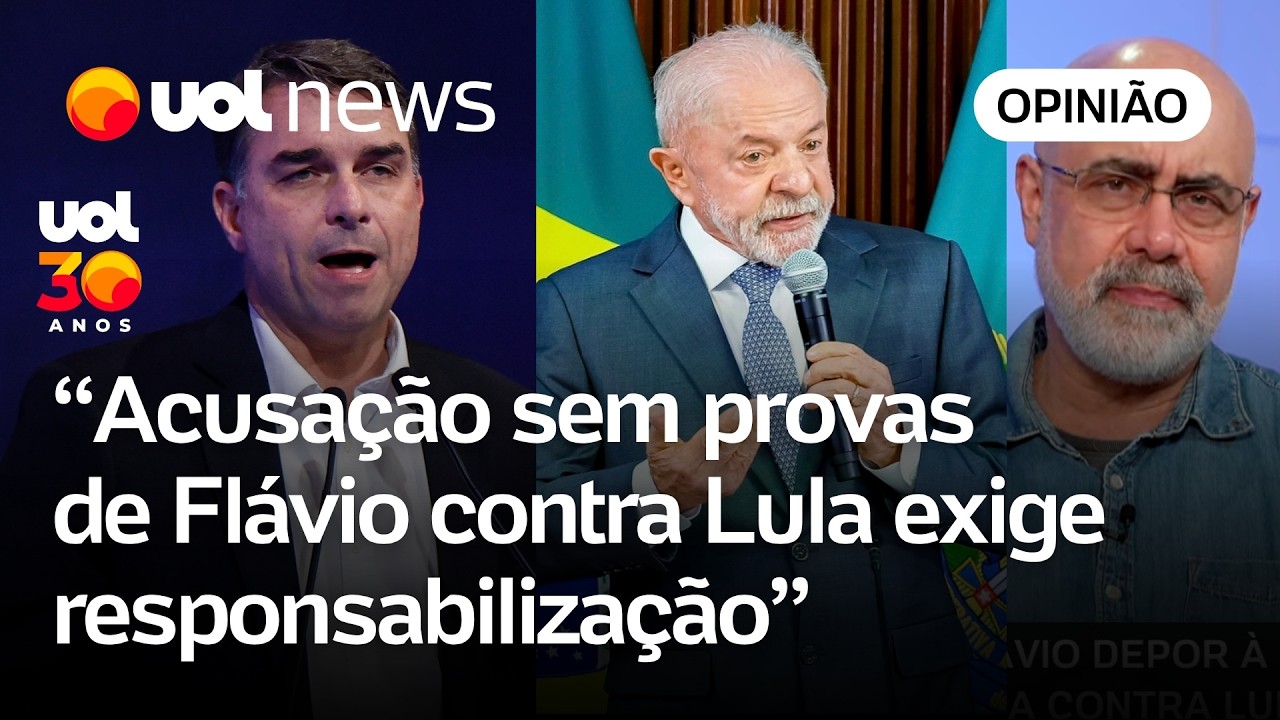 Acusação de Flávio contra Lula é de gravidade imensa e mostra 'vale tudo' eleitoral, diz professor