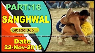 (13) Sanghwal ( Jalanhar) Kabaddi Tournament 22 Nov 2015