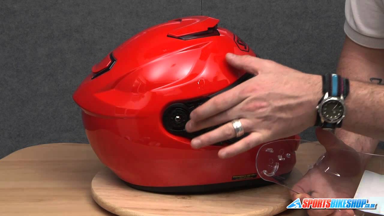Shoei CJ-3 Clear Visor - Road Legal Video