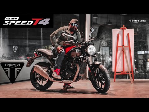 Triumph Speed T4 New Baja Orange Color | T4 vs Speed 400 Differences