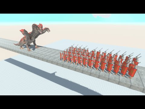 SKY BRIDGE HYDRA vs ARMIES - Animal Revolt Battle Simulator
