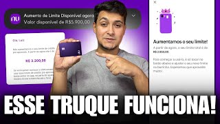 NUBANK QUER QUE VOCÊ SAIBA DISSO! TRUQUE PARA AUMENTAR O LIMITE DO CARTÃO DE CRÉDITO