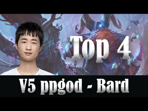 V5 ppgod (Bard Support) Top Plays - V5 vs SN, LPL 2020 Summer Playoffs Quarter Final Highlights