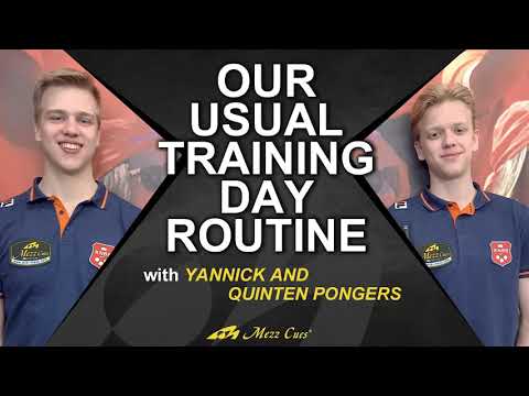 Our Usual Training Day Routine with Yannick and Quinten Pongers