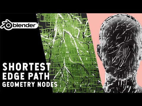 How to use the 'Shortest Path' node - Geometry Nodes