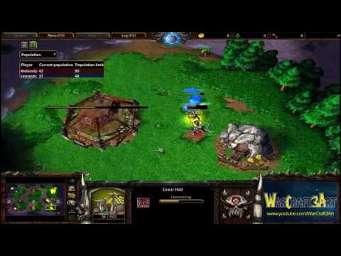 Romantic(HU) vs XiaoKK(ORC) - Game 3 - WarCraft 3 Frozen Throne - RN2664