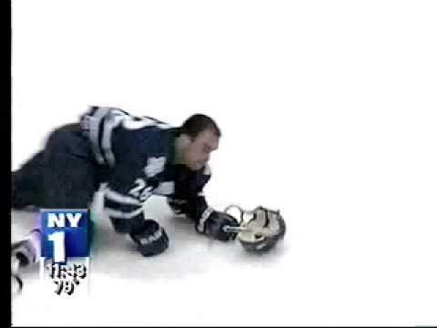 Scott Stevens Hits Tie Domi