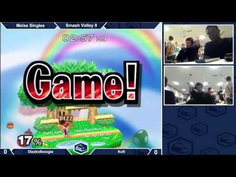 Smash Valley II Melee Singles Top 32 - Dizzkidboogie vs Kofi