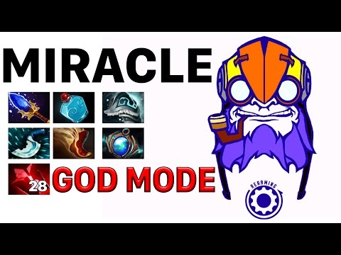 Dota 2 Miracle Tinker enter GOD MODE - 9000 MMR