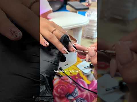 🐆 Así hago un diseño de uñas leopardo 💅✨