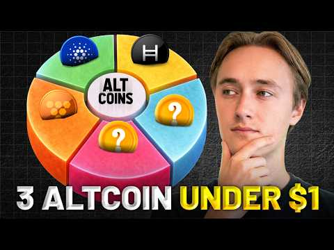 Top 3 Altcoins Under $1 - Best Crypto To Buy Now ( buy the Dip)