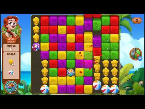 Lost Island Blast Adventure Level 1619 - NO BOOSTERS 🏝️ | SKILLGAMING ✔️