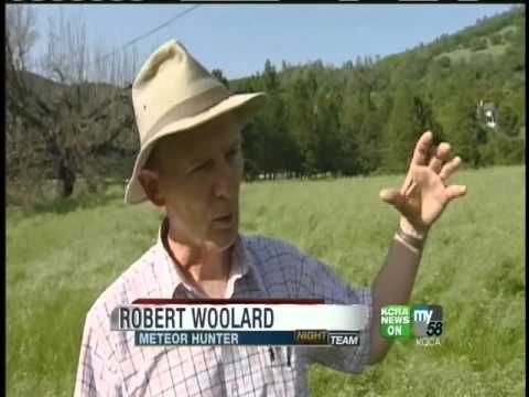 Coloma,CA  3-22-12 Meteor Lands - 3-28-12 Tony Morabito (me) & Johnny Hesse on the news.