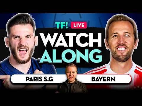PSG vs BAYERN MUNICH LIVE Watchalong with Mark Goldbridge