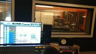 Aidan Kale recording session at Master Sound