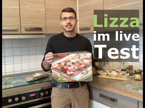 Lizza: Der Low-Carb Pizza Teig im live Video Test/Review