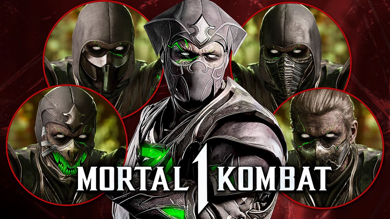 NOOB SAIBOT NO MÁXIMO! TODAS as GEARS, RECOMPENSAS e CORES do LUTADOR - MORTAL KOMBAT 1