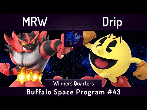 BSSP # 43 | MRW (Incineroar) vs Drip (Pac-Man) | Winners Quarters | SSBU Ultimate Tournament