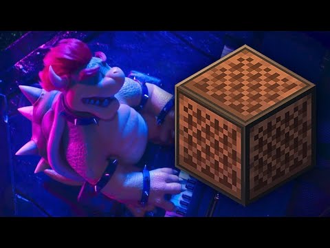 Bowser's song "Peaches" from The Super Mario Bros. Movie - NOTE BLOCK COVER