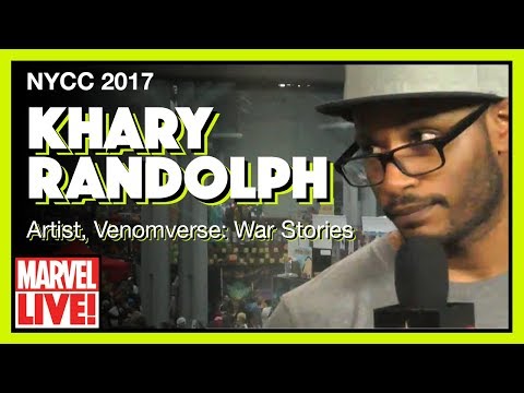 Interview with Khary Randolph - Marvel LIVE! NYCC 2017