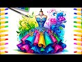 Dress 👗 Painting & Coloring for Kids and Toddlers