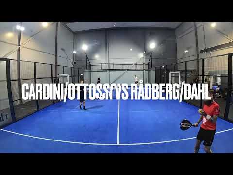 Padel: Highlights Cardini/Ottosson vs Rådberg/Dahl (2022-02-23)