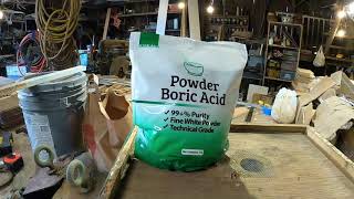 #short ant poison boric acid recipe