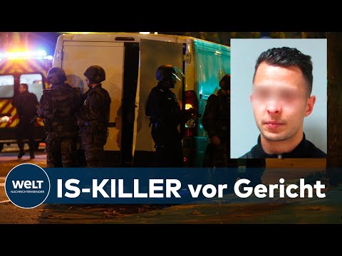 TERRORPROZESS IN PARIS: Bataclan-Massaker - IS-Massenmörder wird erstmals befragt | WELT Thema