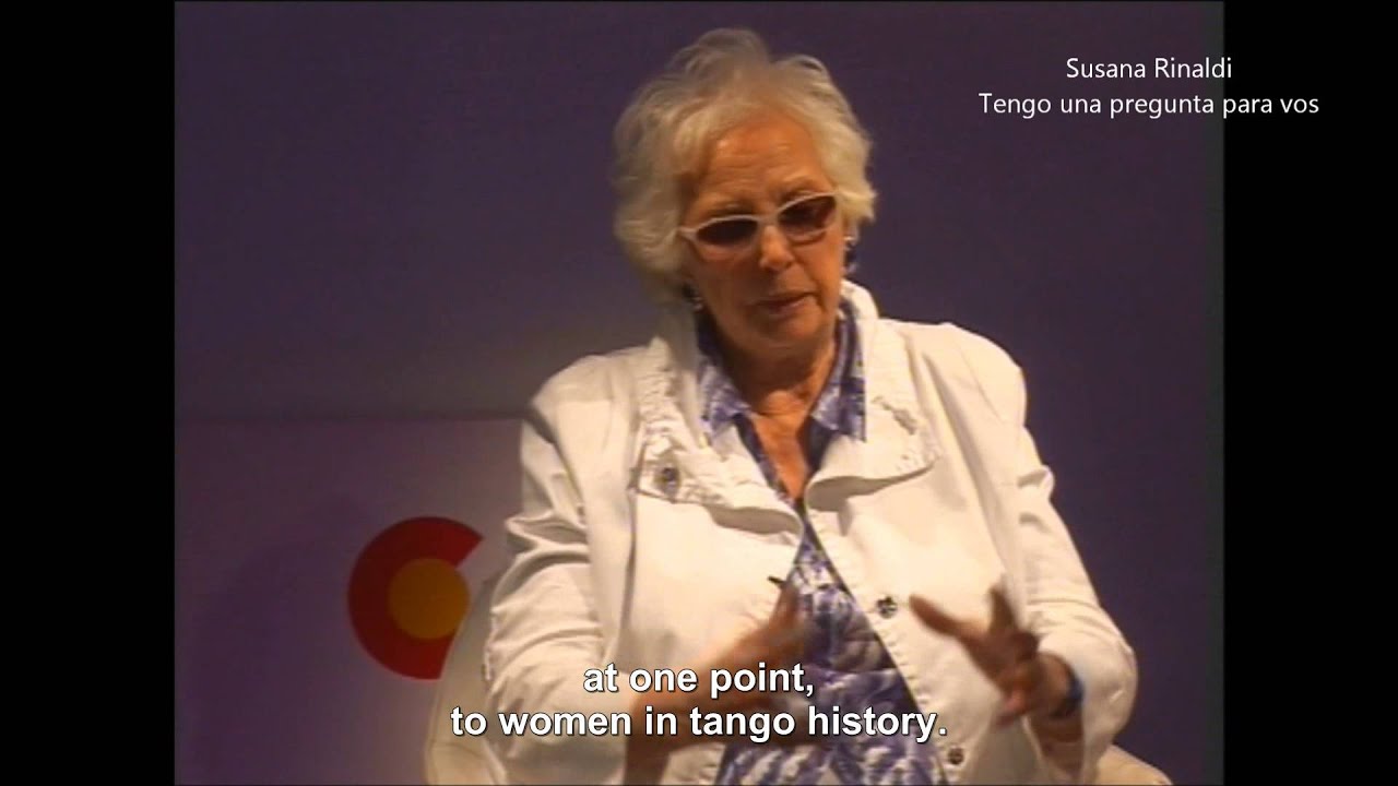 SUSANA RINALDI Tengo una pregunta para vos (por Pepa Palazón) with ENGLISH subtitles.
