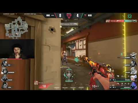 This clutch made sinatraa speechlees |  NRG vs RISE | VCT 2022