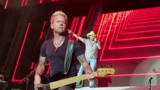 Jason Aldean High Noon Neon Tour "Gettin warmed up" opening