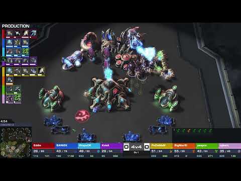 SC2 LOTV 4v4 Ladder Game 310523
