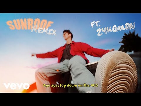 Nicky Youre, hey daisy, 24kGoldn - Sunroof (24kGoldn Remix - Official Lyric Video)