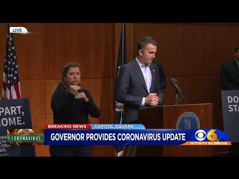 Gov. Northam closes Virginia schools