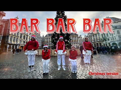 [KPOP IN PUBLIC | ONE TAKE | BELGIUM] Crayon Pop 'Bar bar bar' Christmas version