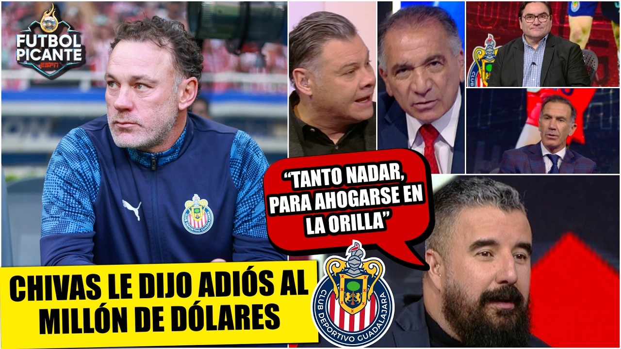 CHIVAS PIERDE LIDERATO vs XOLOS en LIGA MX y se cae en PEOR MOMENTO de la TEMPORADA | Futbol Picante