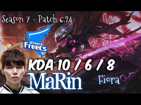 AFs MaRin FIORA vs CAMILLE Top - Patch 6.24 KR Ranked