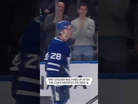 Troy Stecher Has The Passion 💯