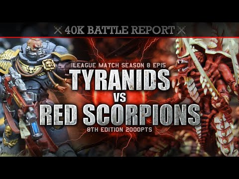 Primaris Space Marines vs Tyranids Warhammer 40K Battle Report 2000pts 8thEd S8:E15 WAR OF ATTRITION