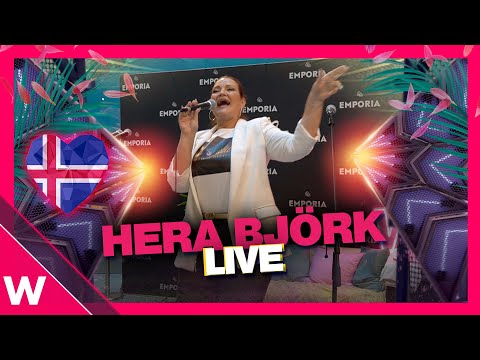 🇮🇸 Hera Björk "Je Ne Sais Quoi" (Iceland Eurovision 2024) | LIVE at Emporia Lounge in Malmö