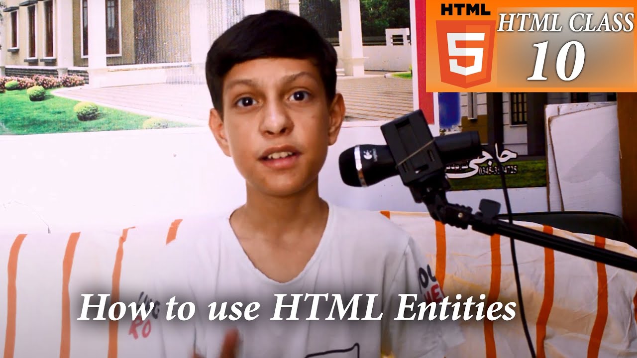 How to use HTML Entities - English | DesignerNDcode