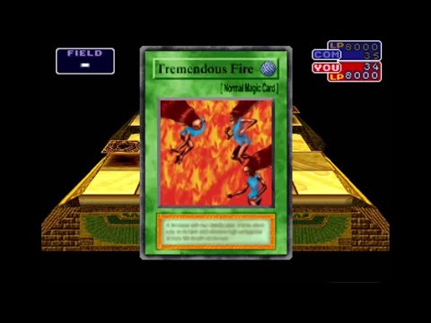 Yu-Gi-Oh! Forbidden Memories. Free Duel vs Mage Soldier using my powerful deck