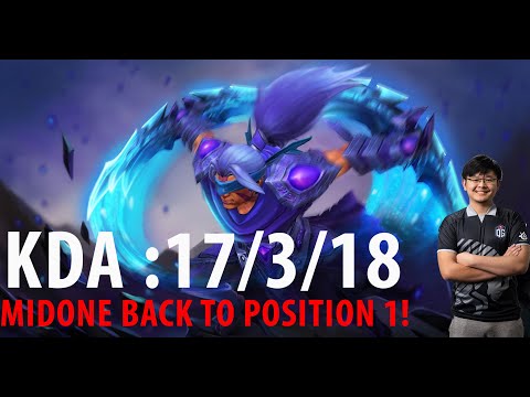 MIDONE ANTI MAGE CARRY 17KILLS!!!