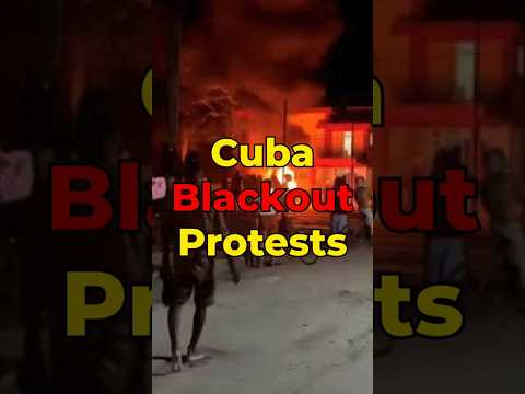 Cuba Protests Turn Violent | Party Office Attacked Amid Blackouts & Food Crisis