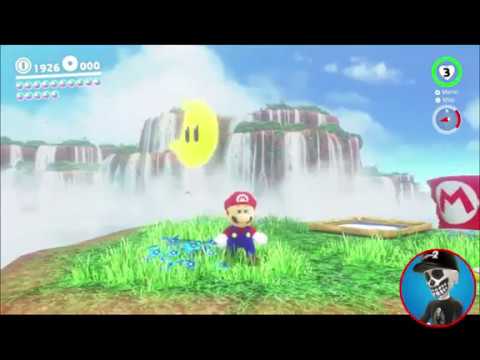 Super Mario Odyssey Guide Cascade Kingdom Power Moon # 18