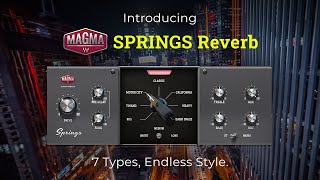 Video thumbnail for NEW! 🔥Magma SPRINGS Reverb: 7 Types, Endless Style. by Waves Audio