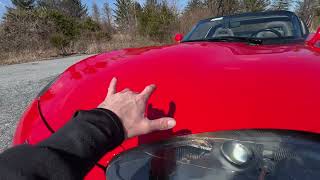 1994 Dodge Viper RT/10 Walk Around and Imperfections
