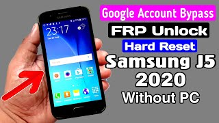 Samsung J5 (SM J500) Hard Reset & Google Account/FRP Bypass 2020 |Without PC