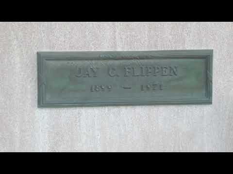 Actor Jay C. Flippen Grave Pierce Brothers Westwood Cemetery Los Angeles California August 1, 2022