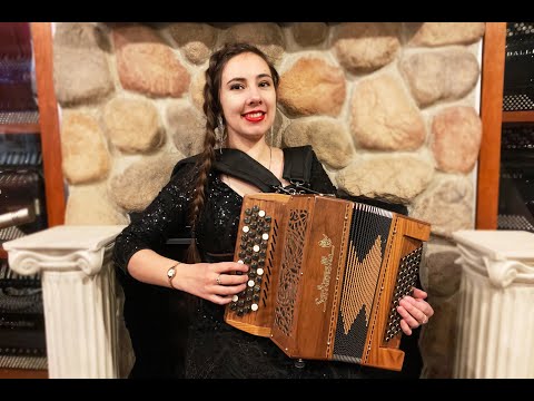 5772 - Certified Pre-Owned Cherry Saltarelle Chaville Chromatic Button Accordion C MM 48 60 $3999